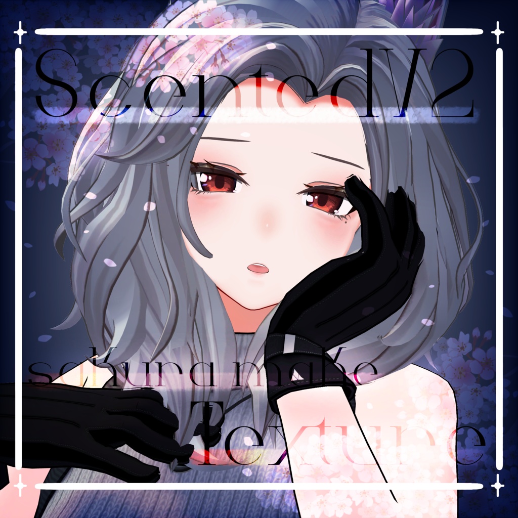 〈ScentedV2〉桜make up texture image