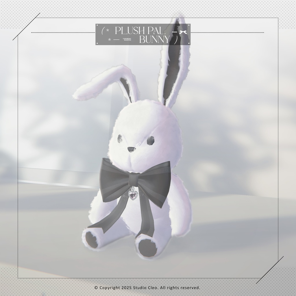 Free｜ショップ開設記念無料配布  『PlushPal Bunny』グラブ可能 image