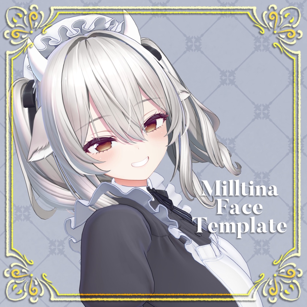 Milltina Face Template【ミルティナ対応】 image