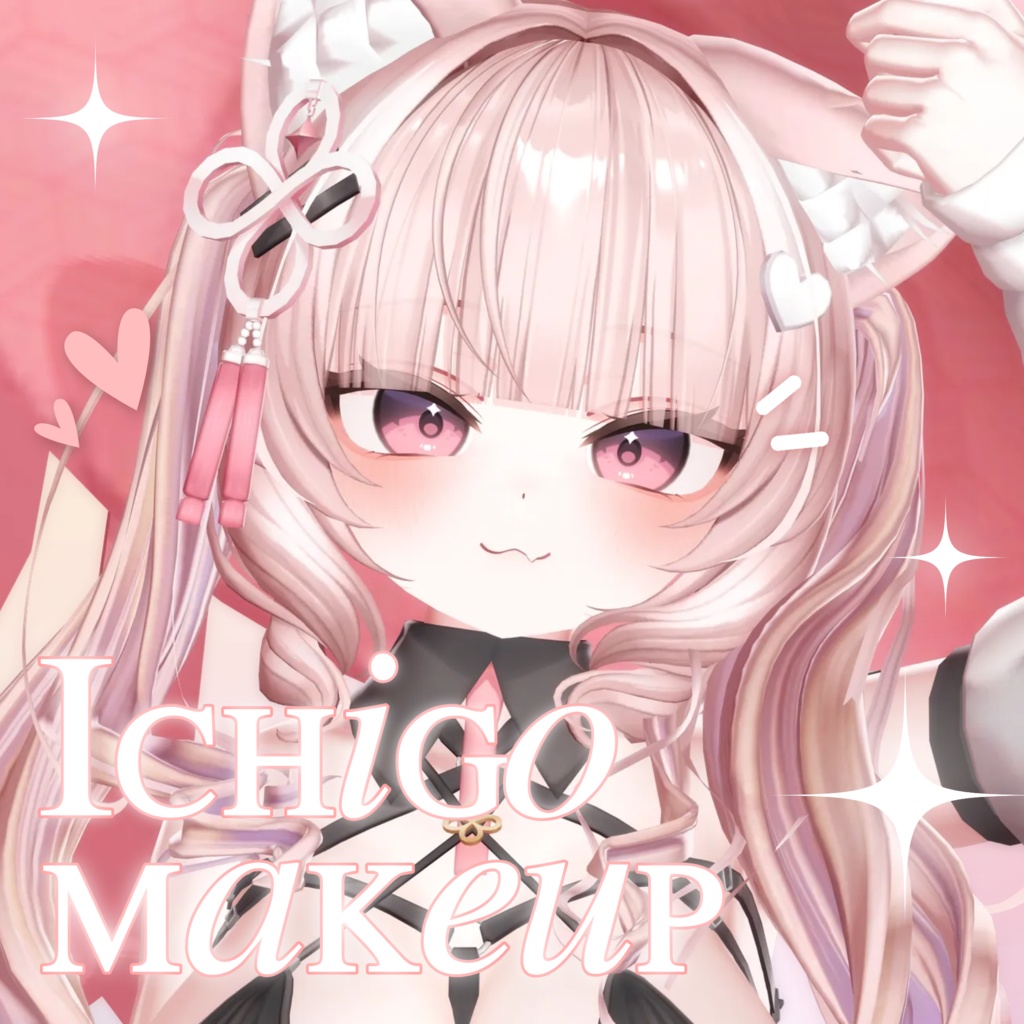 [Strawberry] Ichigo eye texture & make up body image