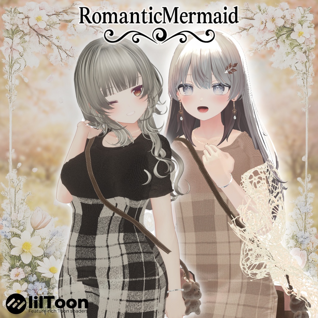 【17アバター対応】🍃ロマンティックマーメイドワンピース🍃 image