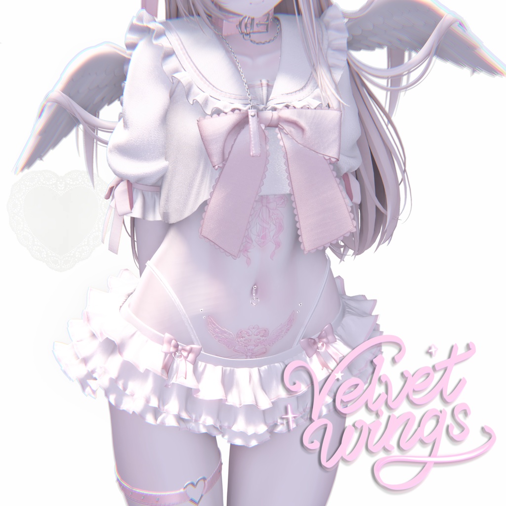 【Manuka/Milltina】⋆ ˚｡⋆୨୧˚ ₊˚⊹ Velvet Wings Tattoo ⊹ ˚ ₊˚ ୨୧ ⋆ ˚｡⋆ image