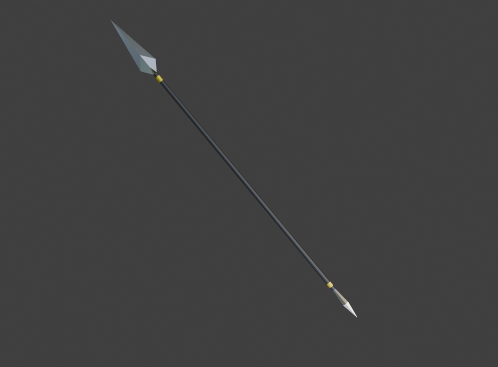 普通の槍　normal spear image
