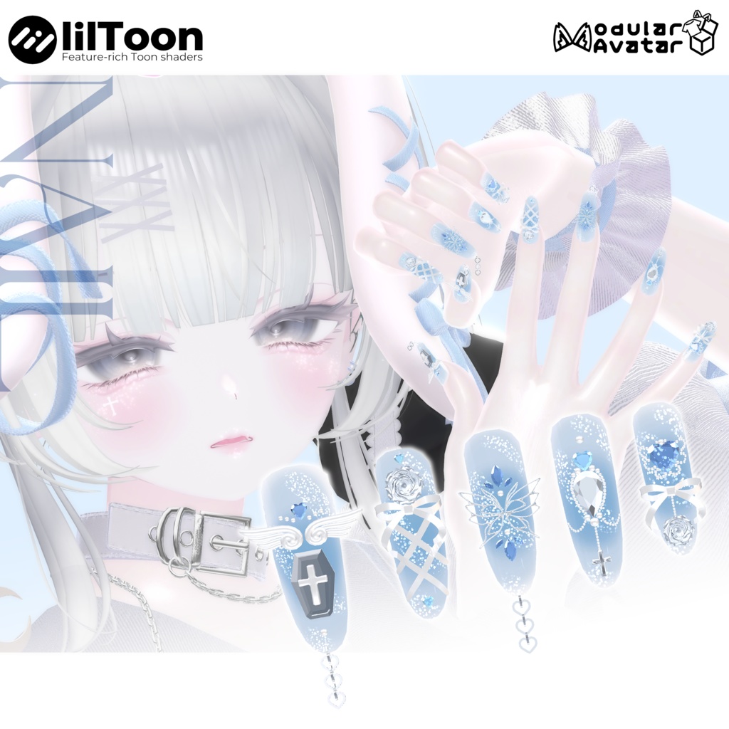 AZRYNE Nail No.1 (4 Avatars 対応) image