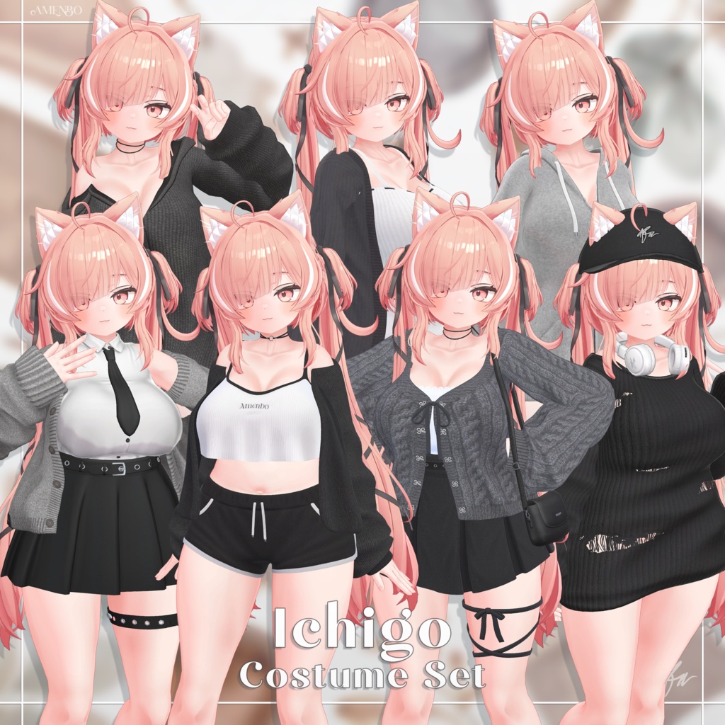 [Ichigo] Costume Set for Ichigo image