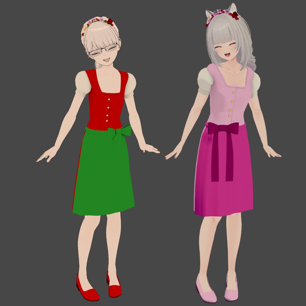 object777's dirndl dress | ディルンドルドレス image