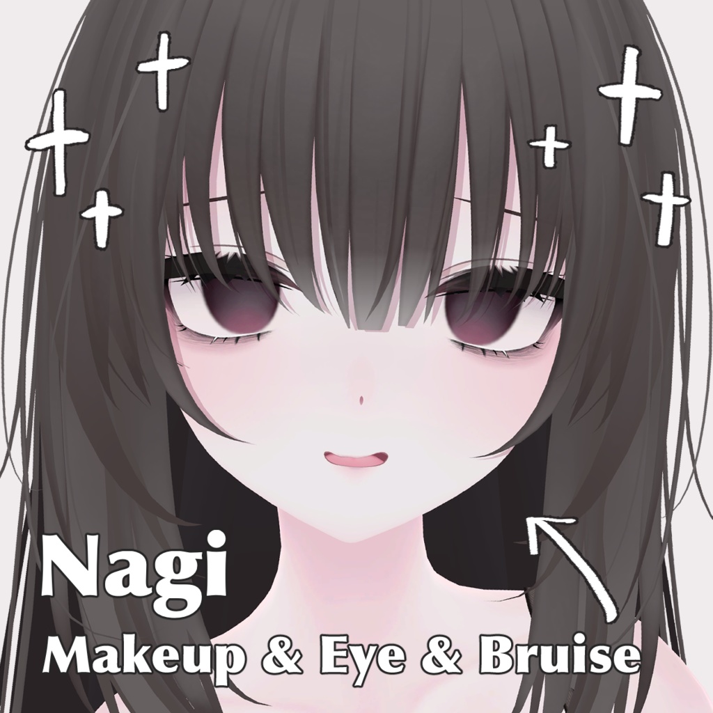 [ Nagi ] Make-up & Eye Bruise Texture image