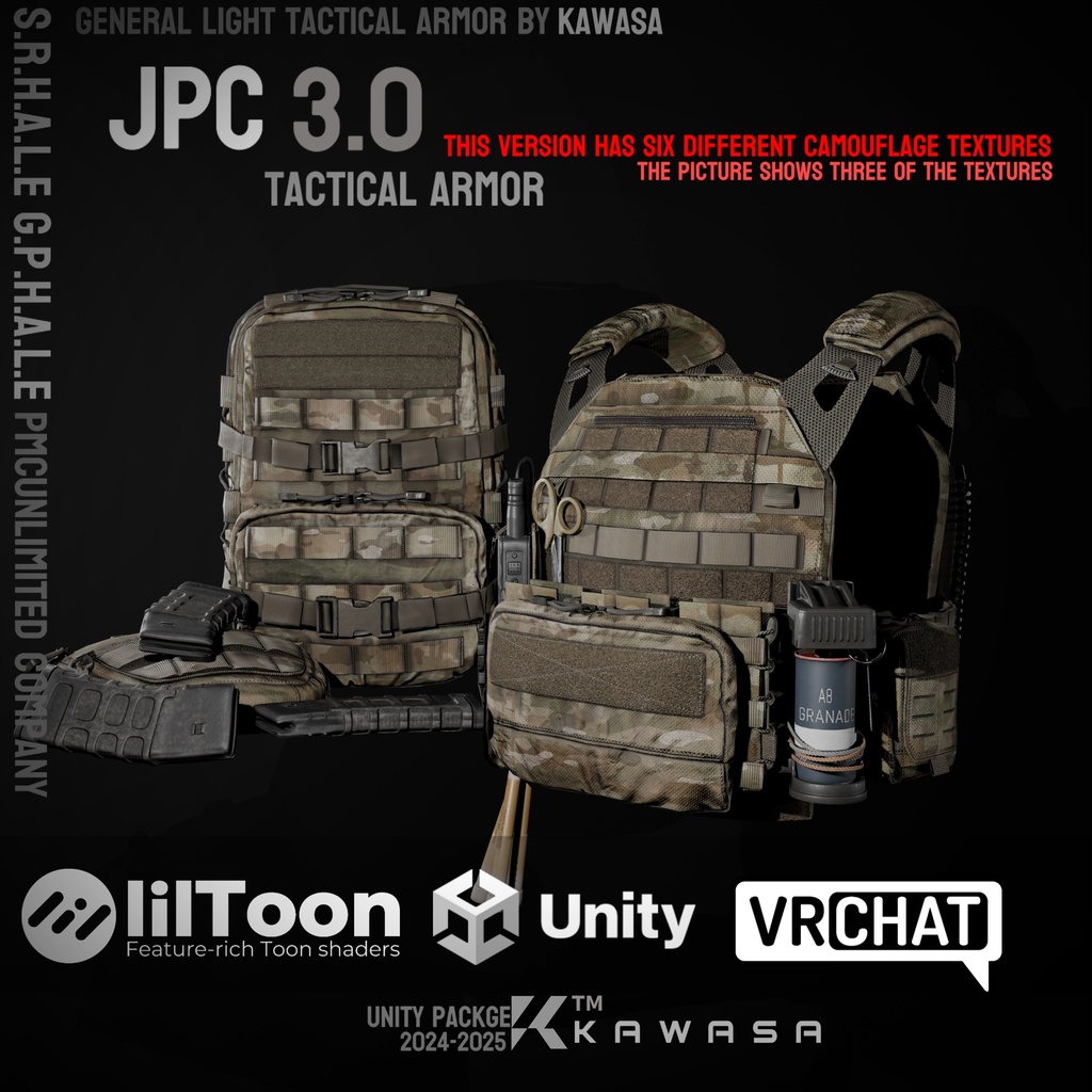 【VRC】JPC3.0 Life extension type Tactical Vest image
