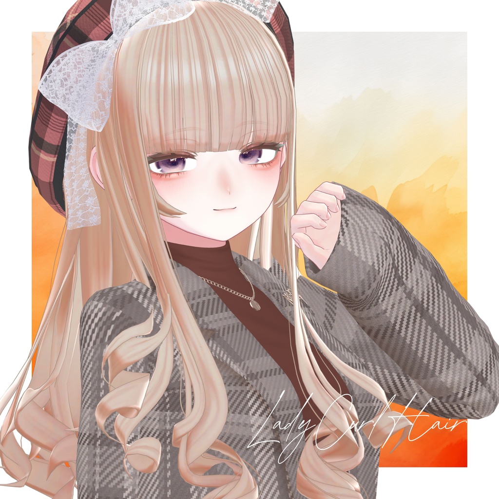 [Hair  Hair Accessories] LadyCurlHair image