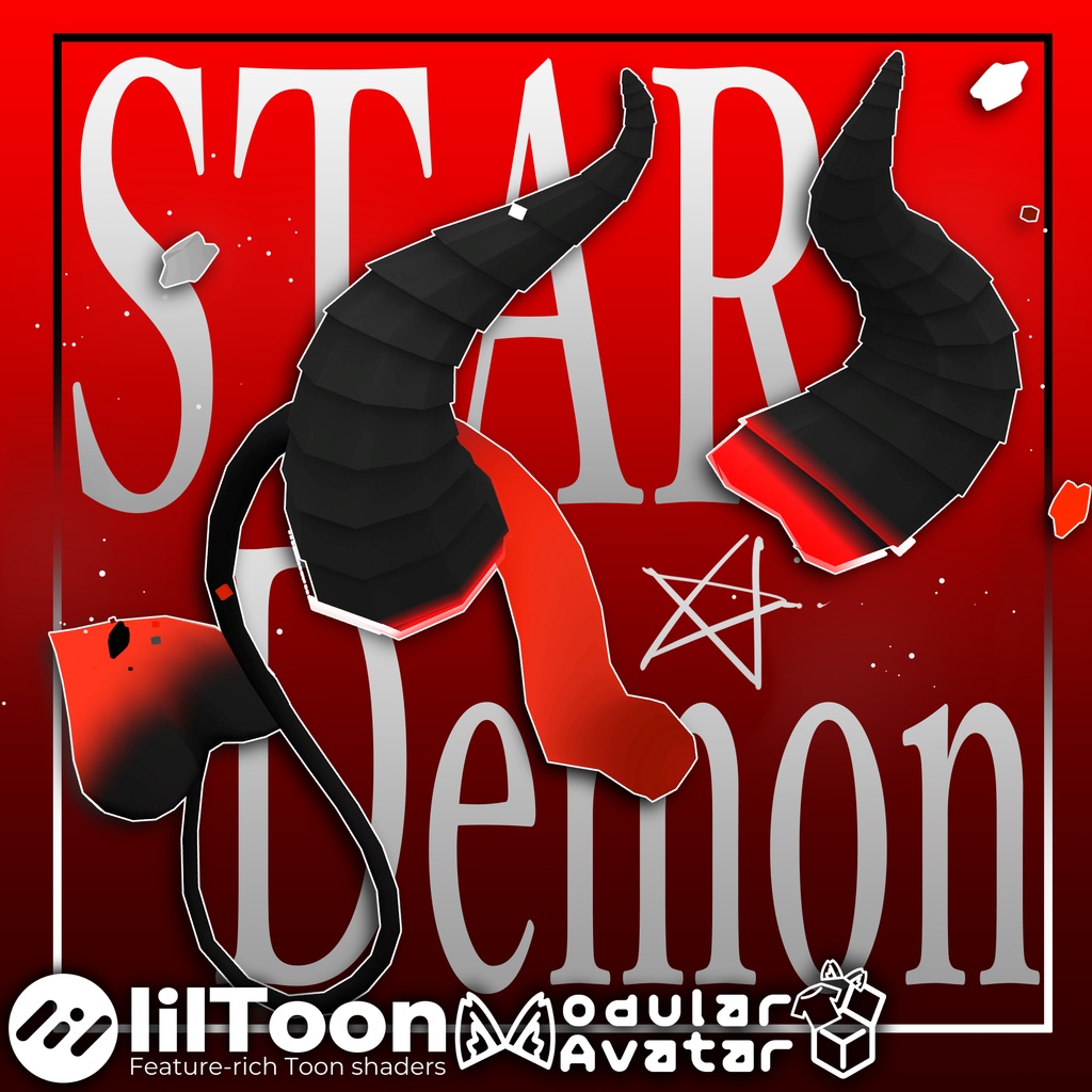STARDemon_星屑とアクマの角＆尻尾 image