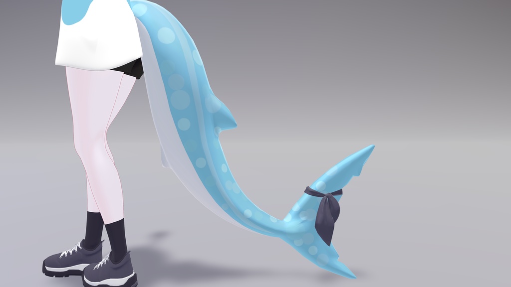 ［ルルネ用］ジンベエザメ風尻尾テクスチャ・マテリアル image