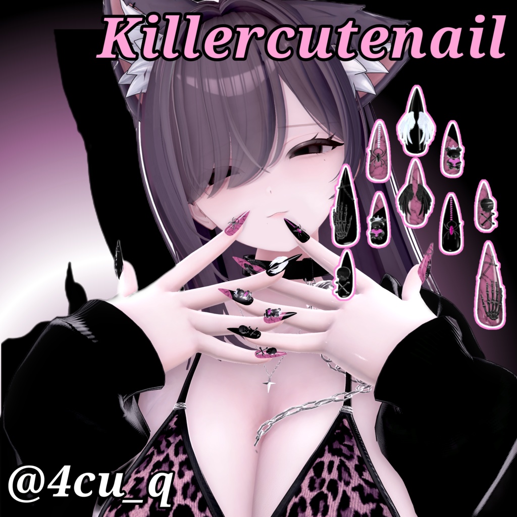 Killer cute nail image