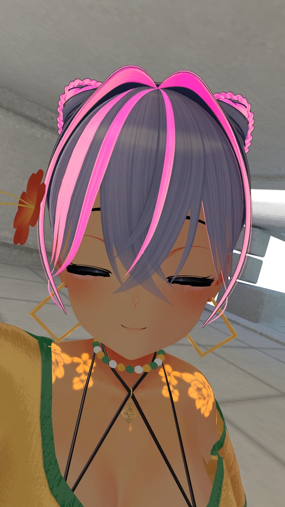 🐱TwinNekoBun🐱【VRC Hair】⸜❤︎⸝ Highlights Texture ⸜❤︎⸝ image