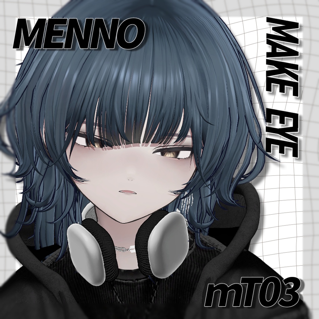 【Menno対応】mT03 Makeup texture +Eye texture image