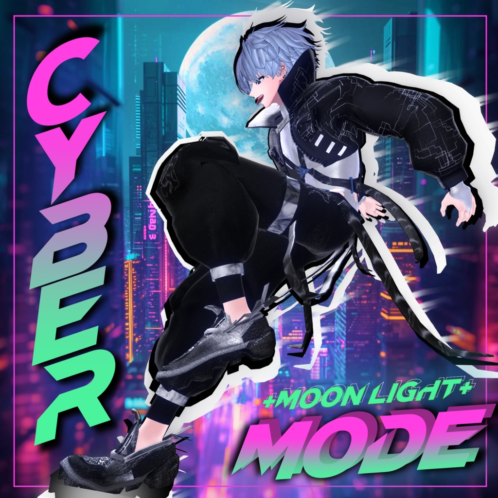 【狛乃対応衣装】Cyber MODE for 狛乃【オリジナル3Dモデル】 image