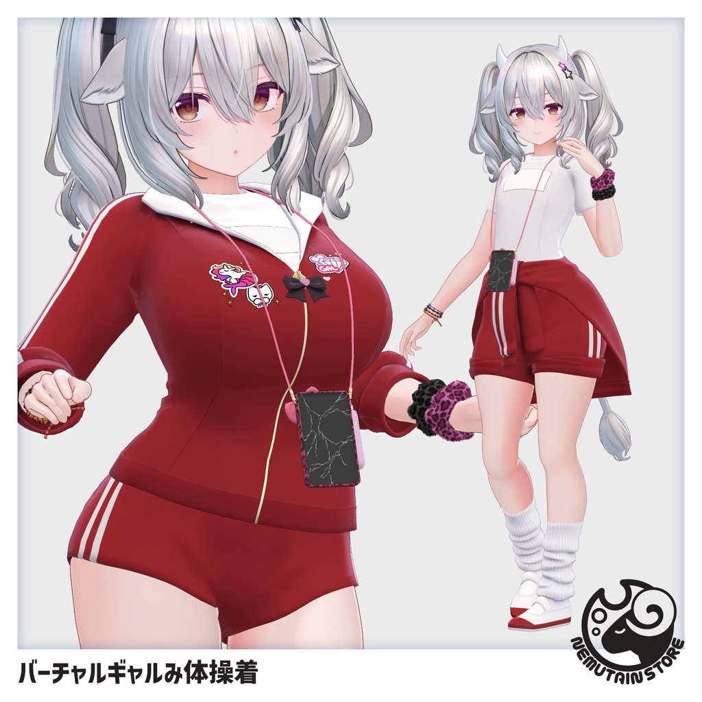 [Costume / Shoes] Virtual Gal-Style Gym Uniform v1.08 image