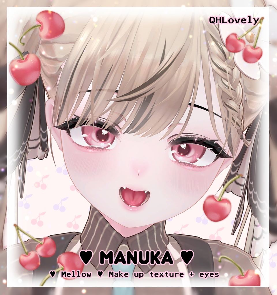 40% sale~ 【Manuka , マヌカ】 ʚ Mellow ɞ Make up + eye texture image