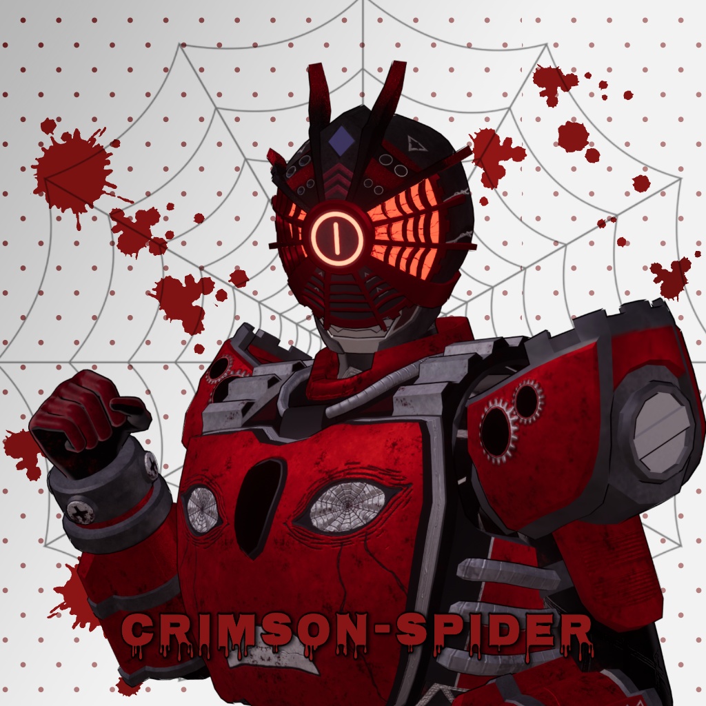 Crimson-Spider【オリジナル3D変身モデル】【v1.1】 image