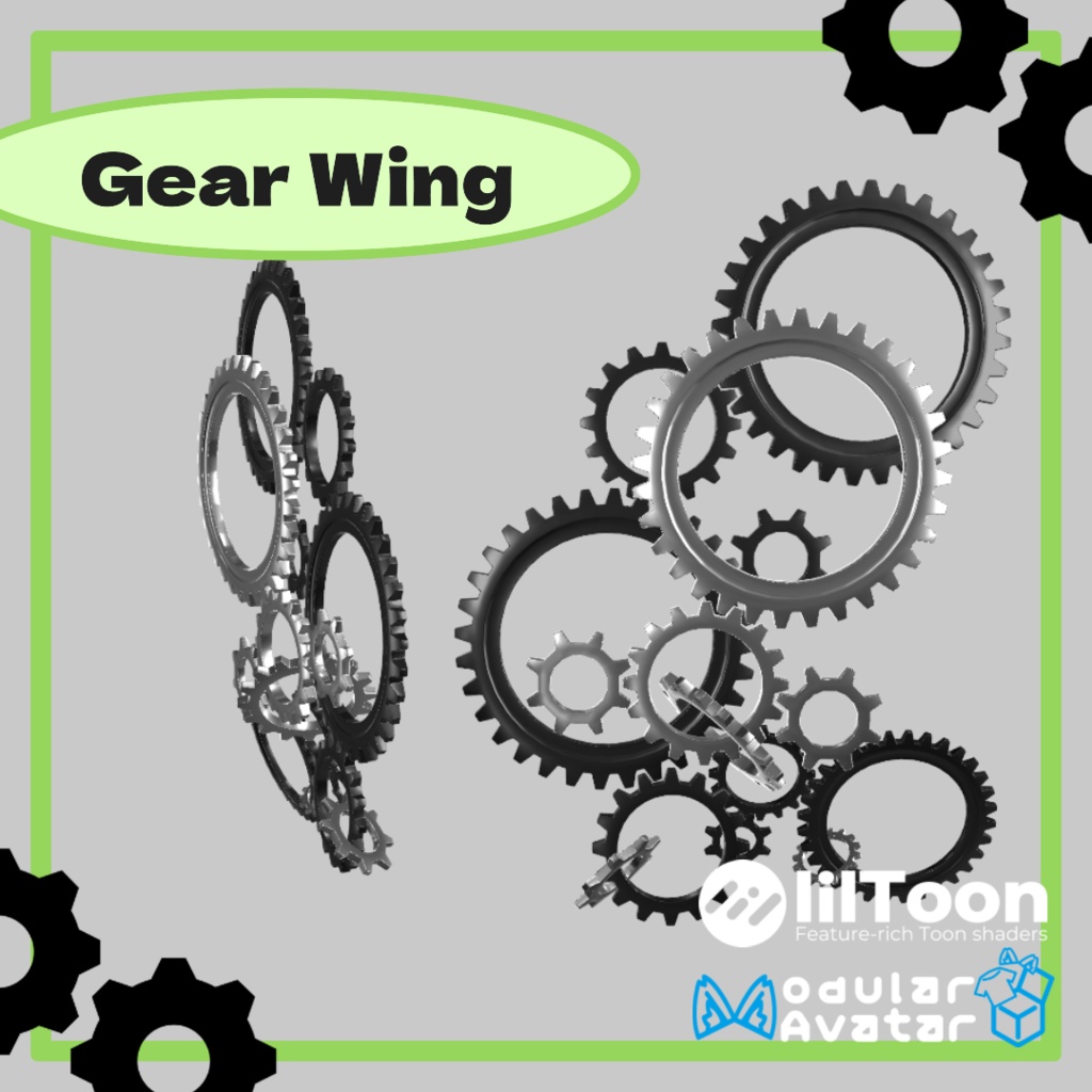 【VRC】Gear Wing image