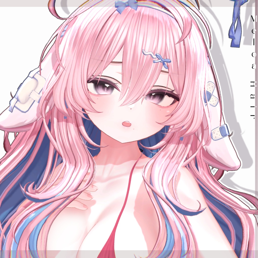 【10 avatars】【VRC Hair】♥ Meloa_Hair ♥ image