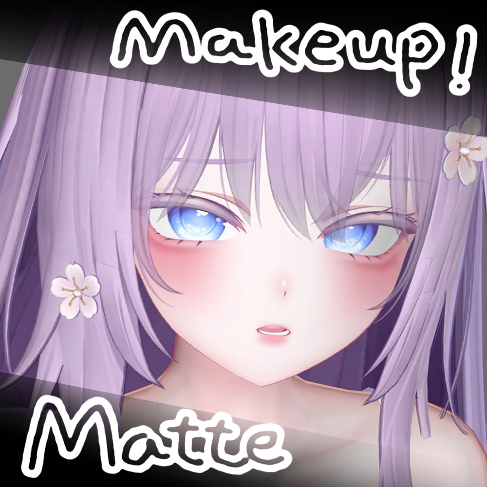 [ MOE/Meng  ] Matte makeup texture image