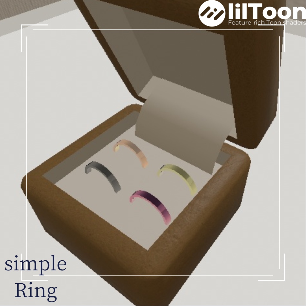 Ultra-Simple Ring [4 Colours Available] image