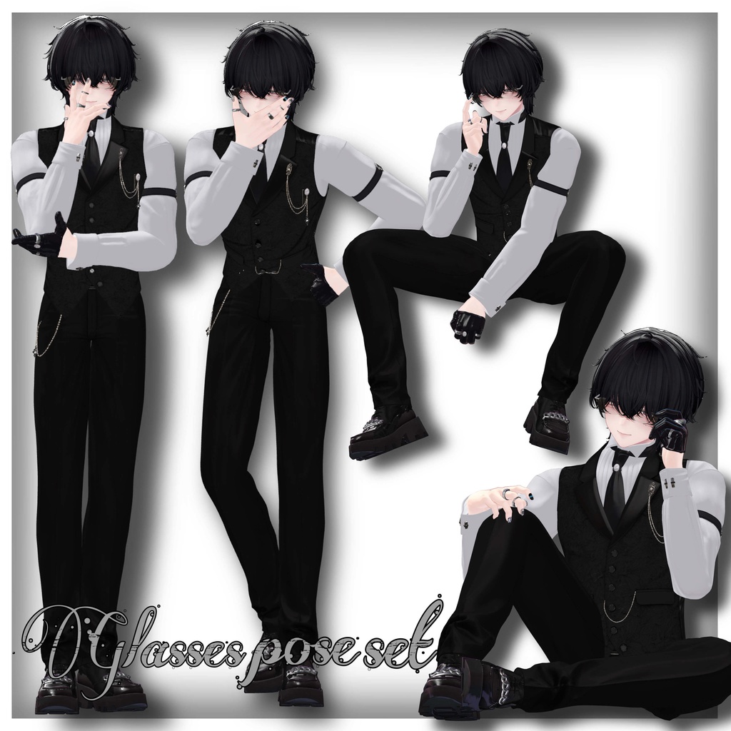 Glasses Pose Set image