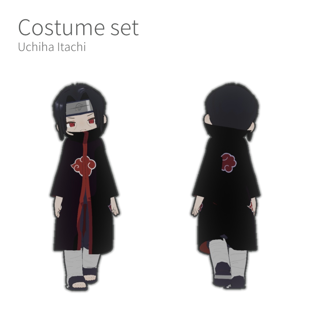 Uchiha Itachi Cosplay Set image