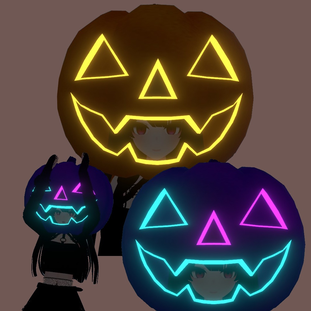 【無料】カボチャヘッド // Pumpkin Head image
