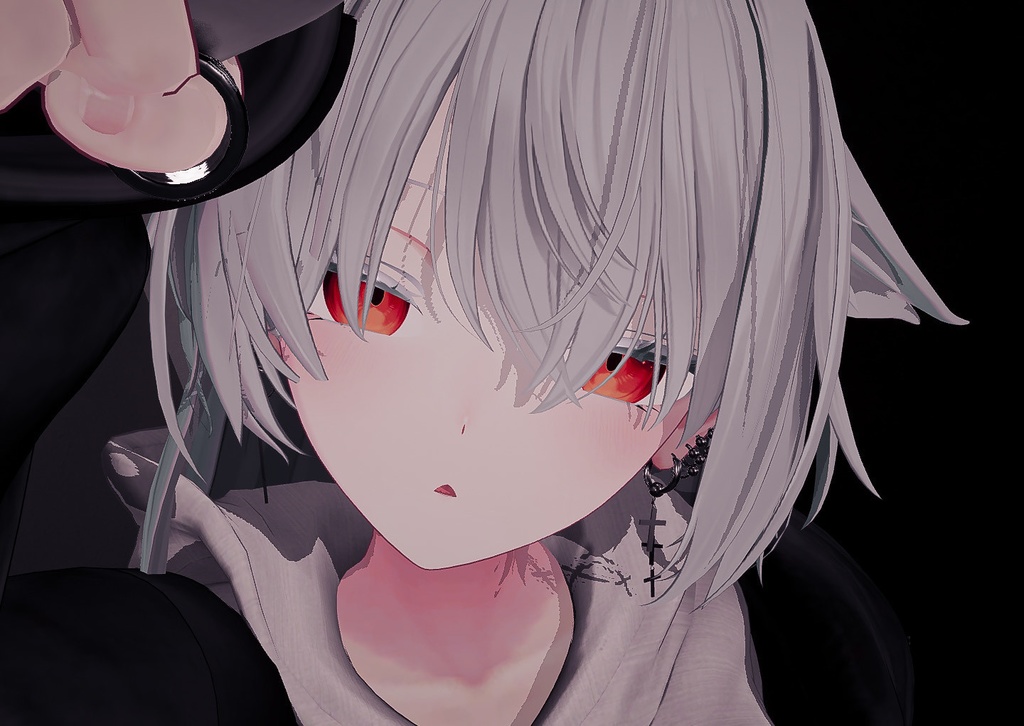 しなのちゃんの瞳孔を黒くするテクスチャ image