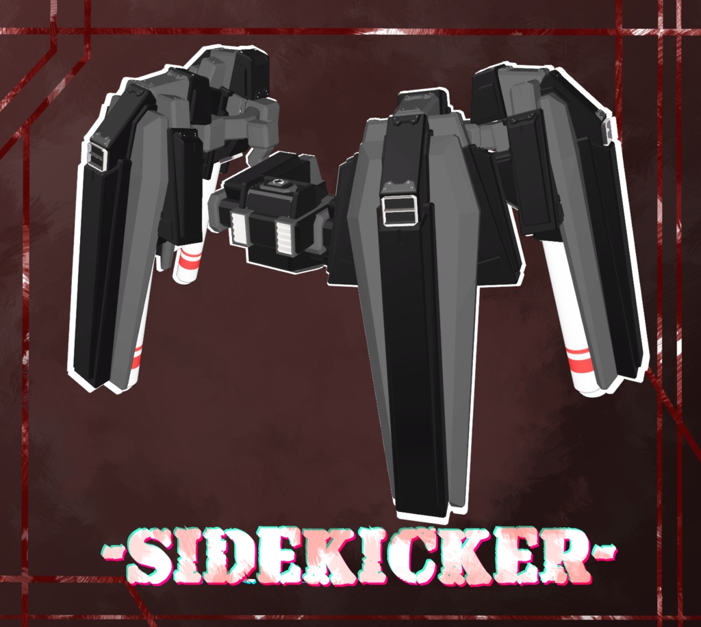 【A1フレーム対応】-SIDEKICKER-【バックパックのみ】 image