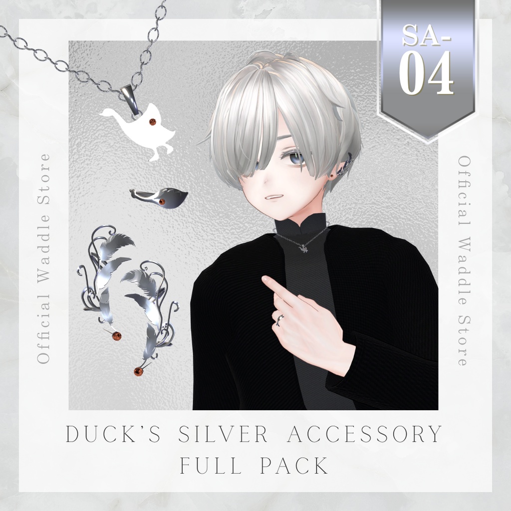 [General-purpose] Duck's Silver Accessory Full Pack ?.. [ SA-04 ] image
