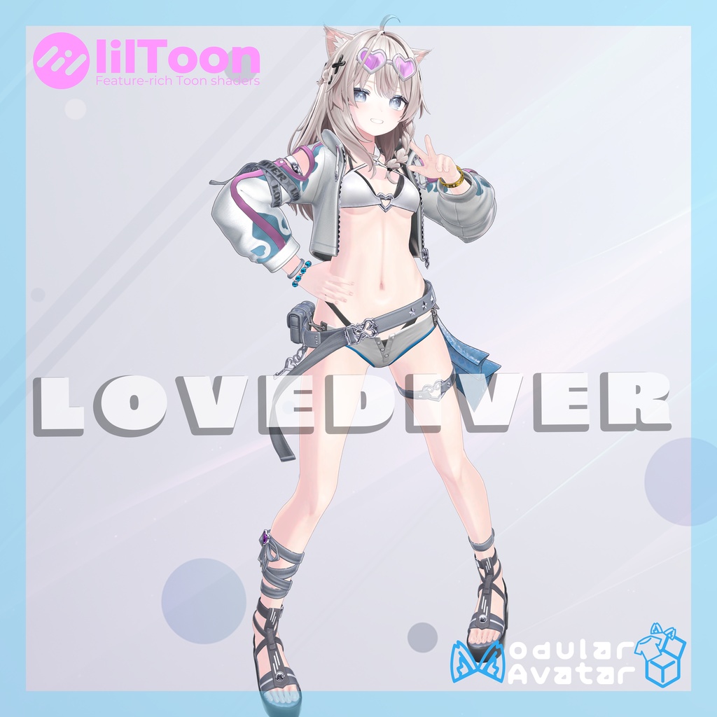 【3アバター対応】LOVEDIVER image