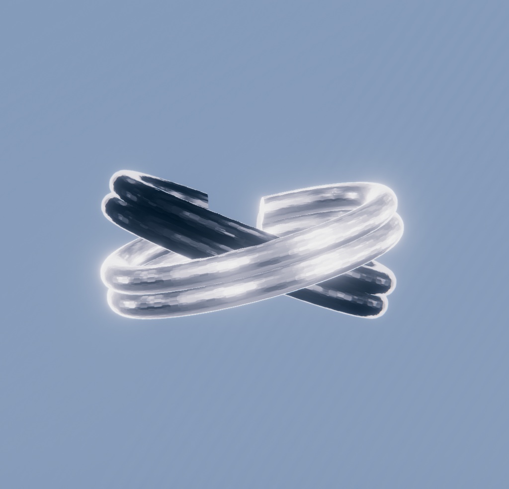 Double Cross Link Ear Cuff image