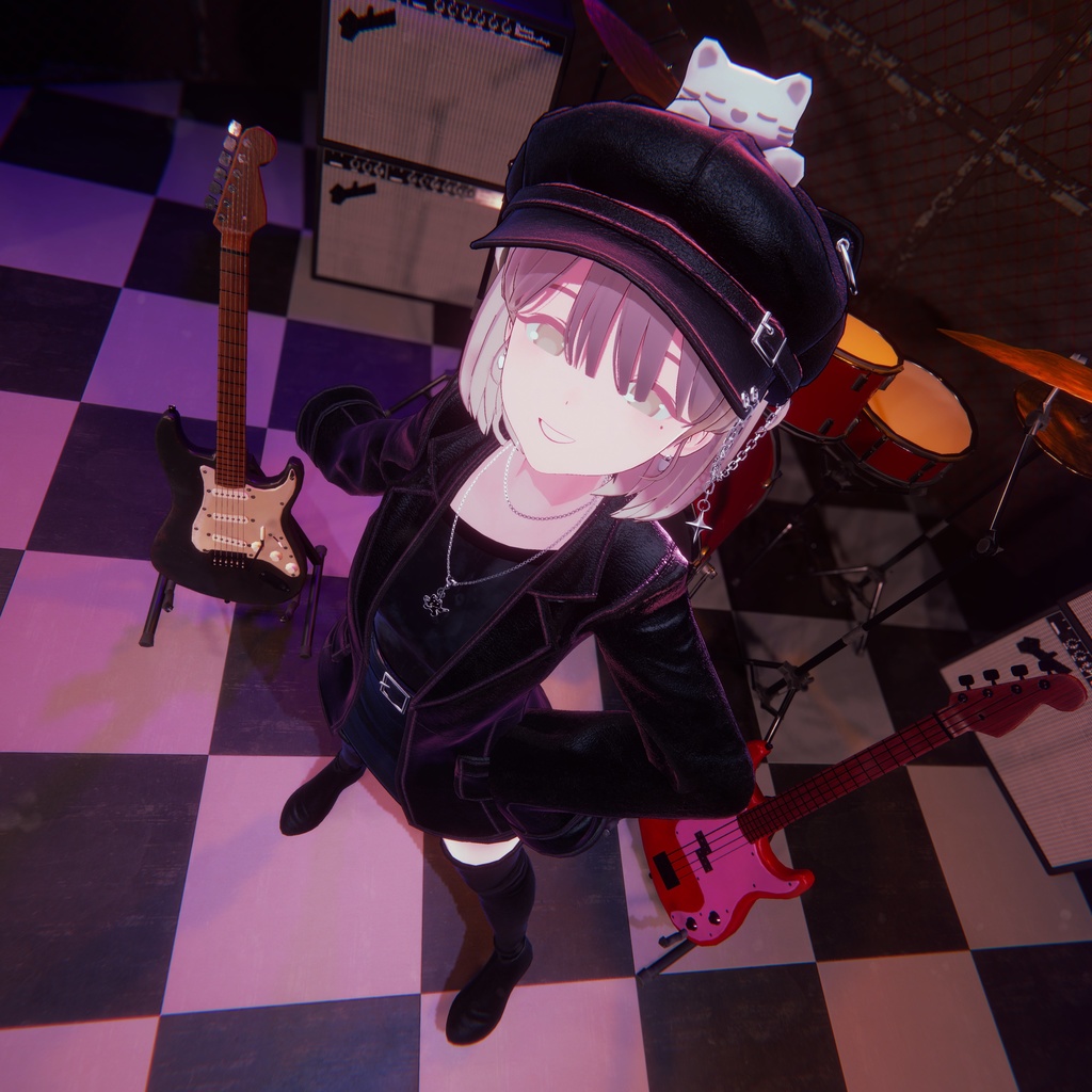 【NOWRE】 Rock Cat Roll !✨ 🎸【9アバター対応】 image
