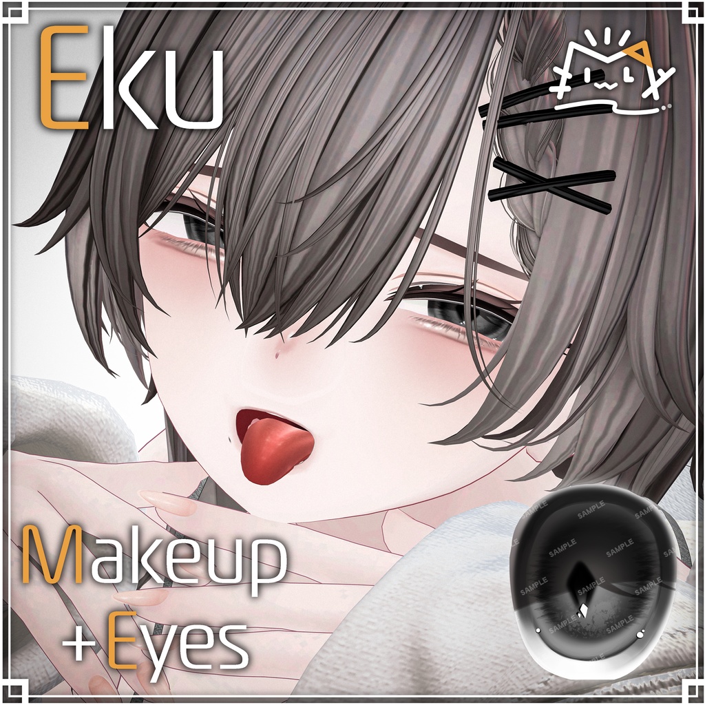 o?[ Eku-eku-] Makeup & Eyes texture ?o* image