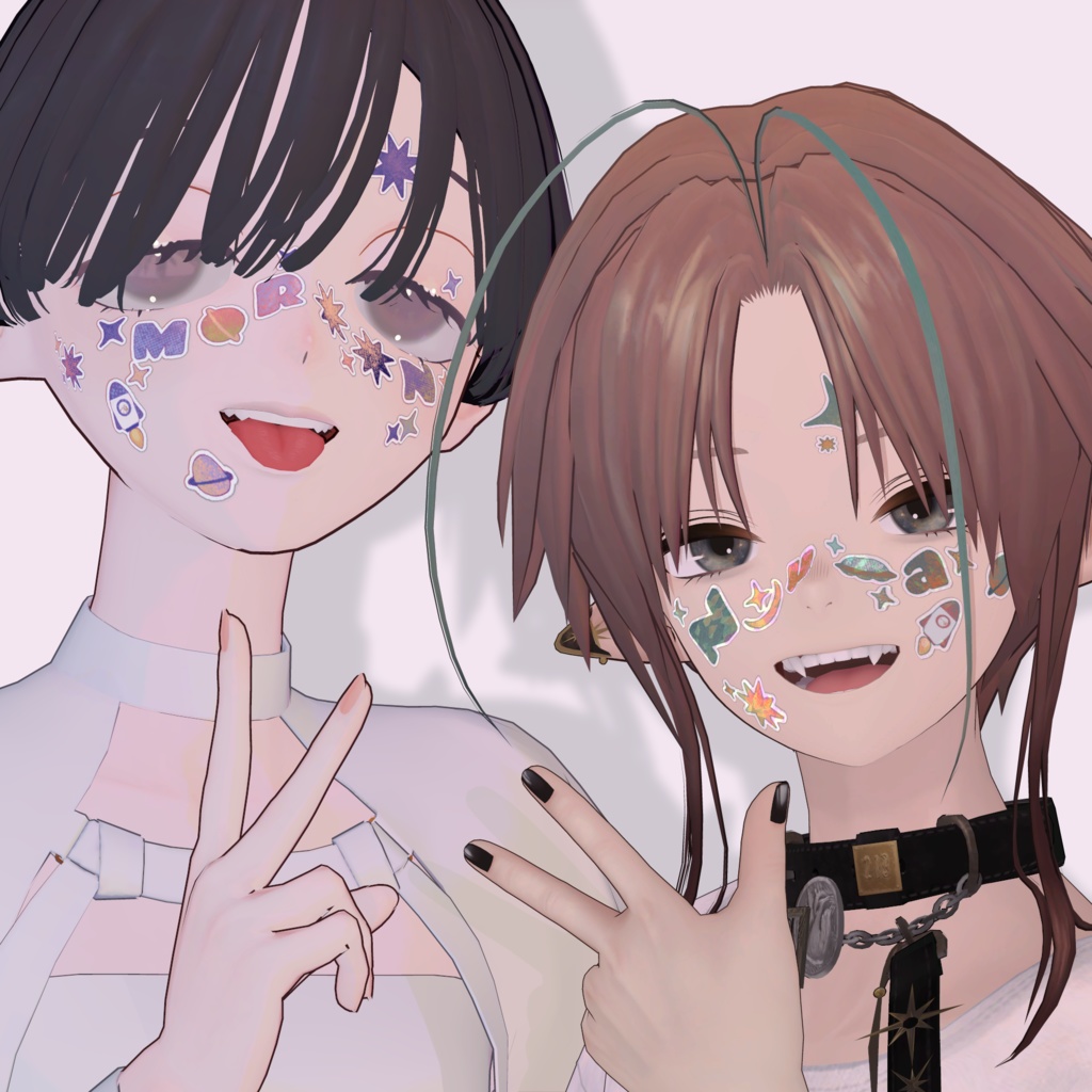 M@ROON/Nyuma Face Sticker image
