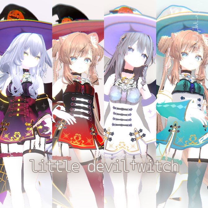 【11アバター対応】小悪魔ウィッチ image