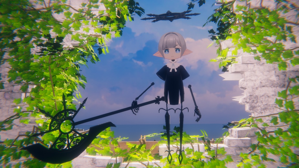 【てっさくちゃん】【無料/FREE】鉄柵ヘイロー＆鉄柵ハルバード image