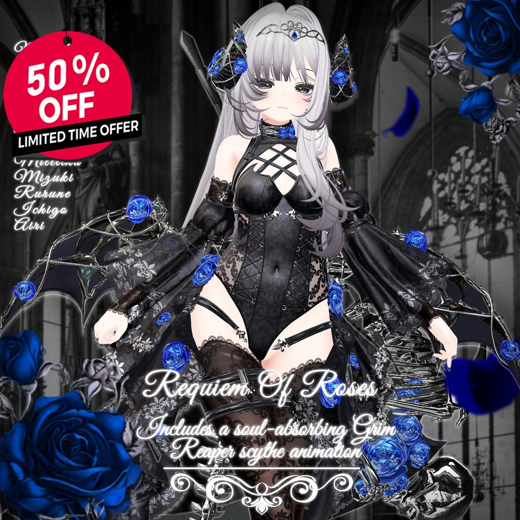✨Animation✨ 【♥Requiem Of Roses♥】 【17 avatars】 image