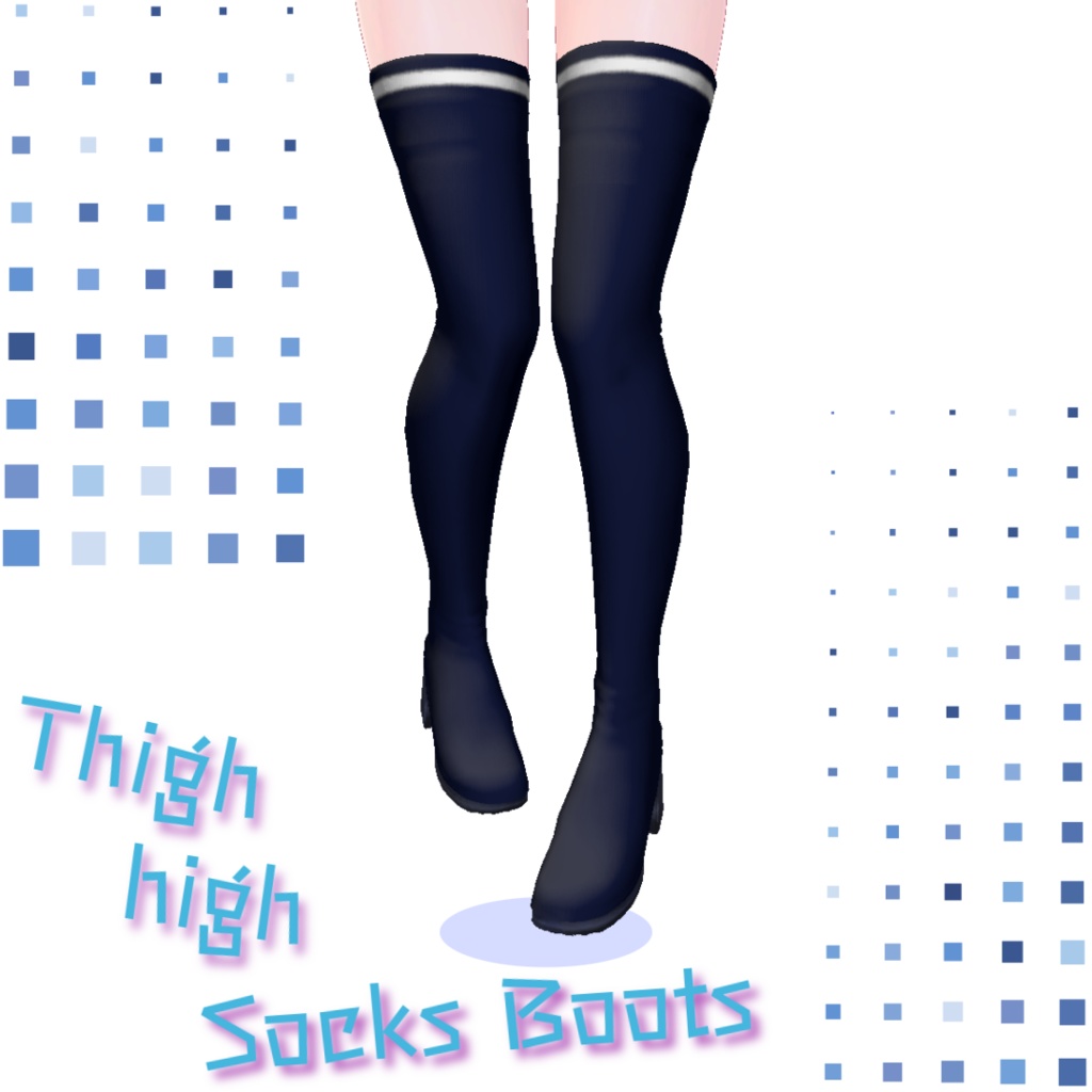 Thigh-High Sock Boots image