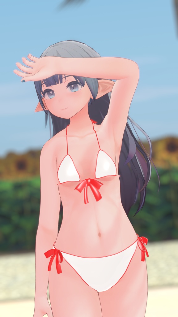 おおきなリボン🎀の水着👙forDigi-el image