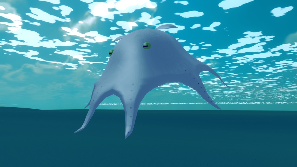 【VRChat想定無料アバター】メンダコ image