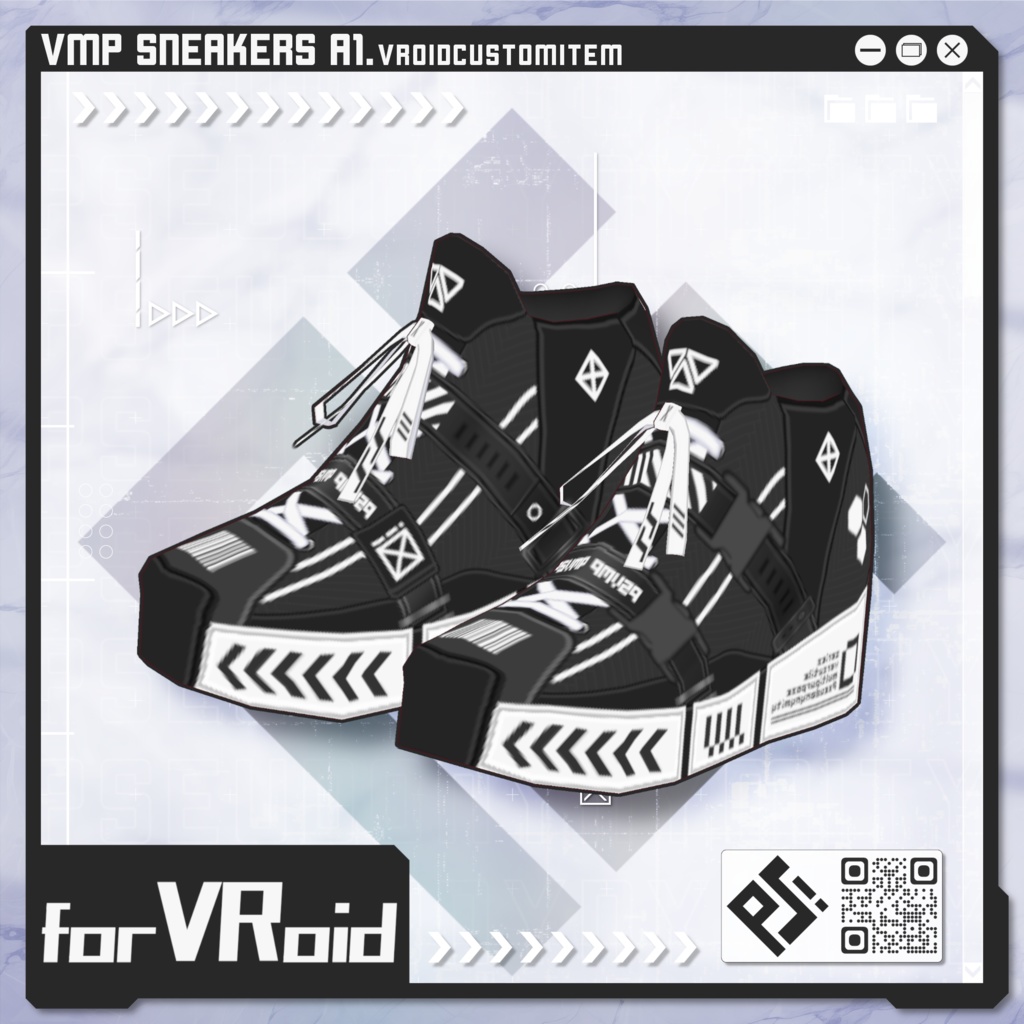 【Free/無料】VMP SneakersA1【VRoid】 image
