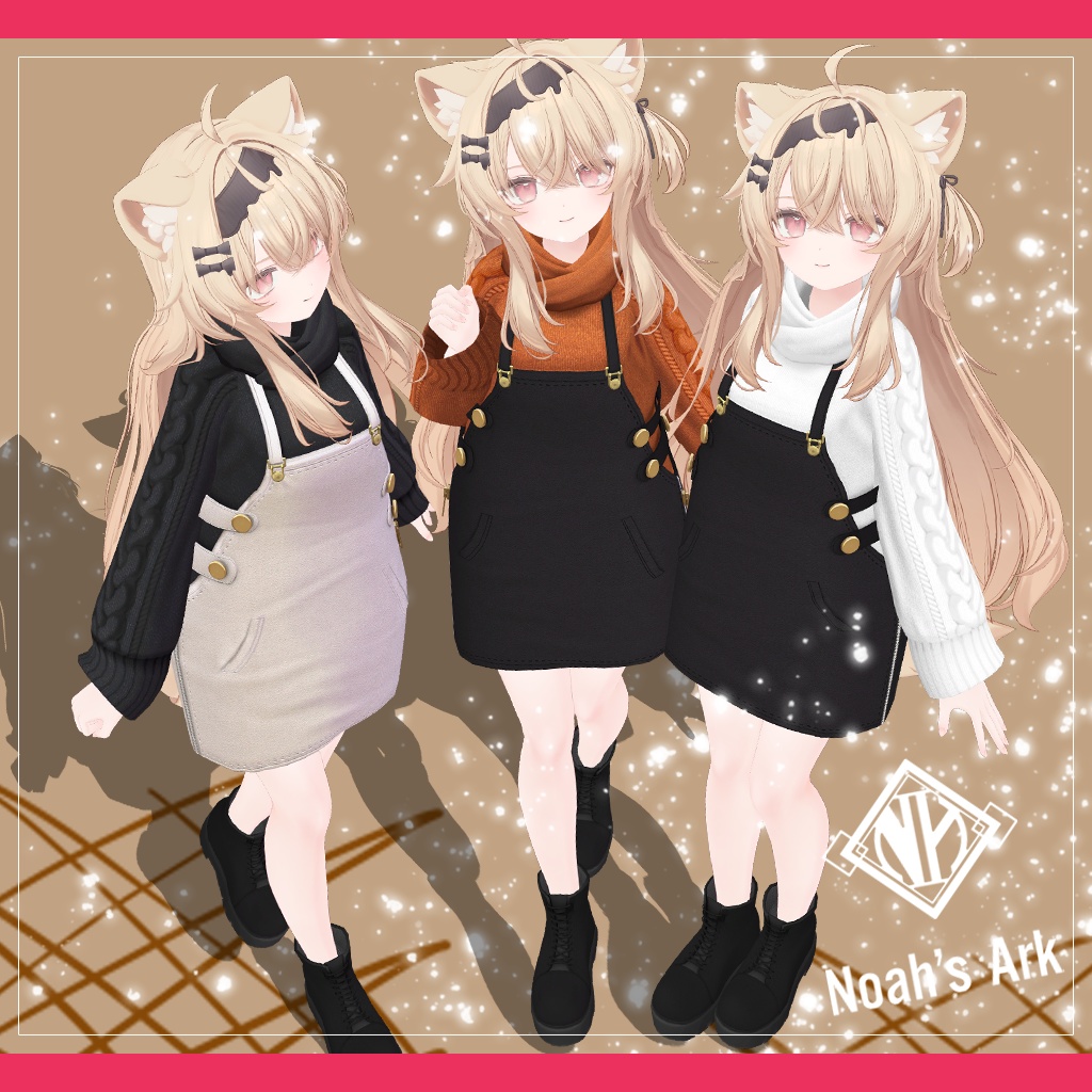 [3D Costume Model] CaffeMocha [Cafe Mocha] for "Ex" image