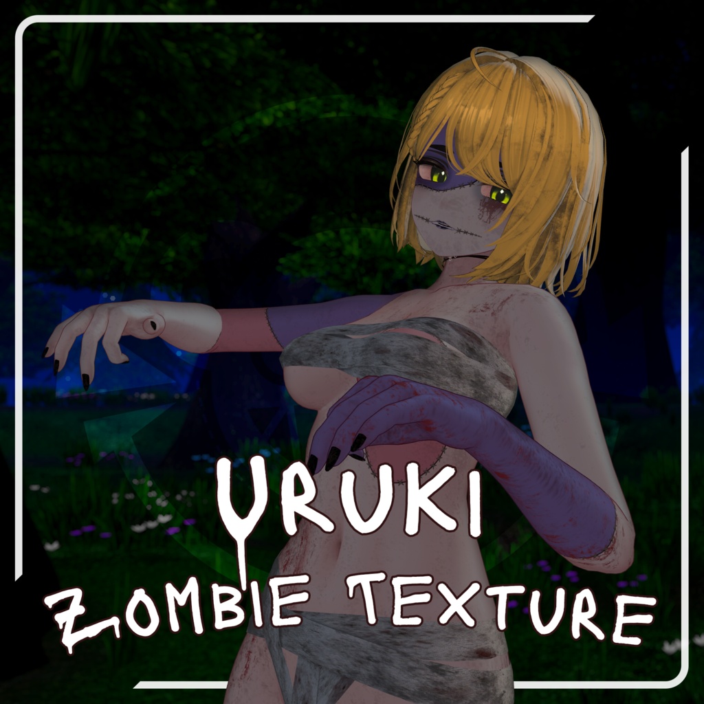 Zombie Uruki - Face and Body Texture image