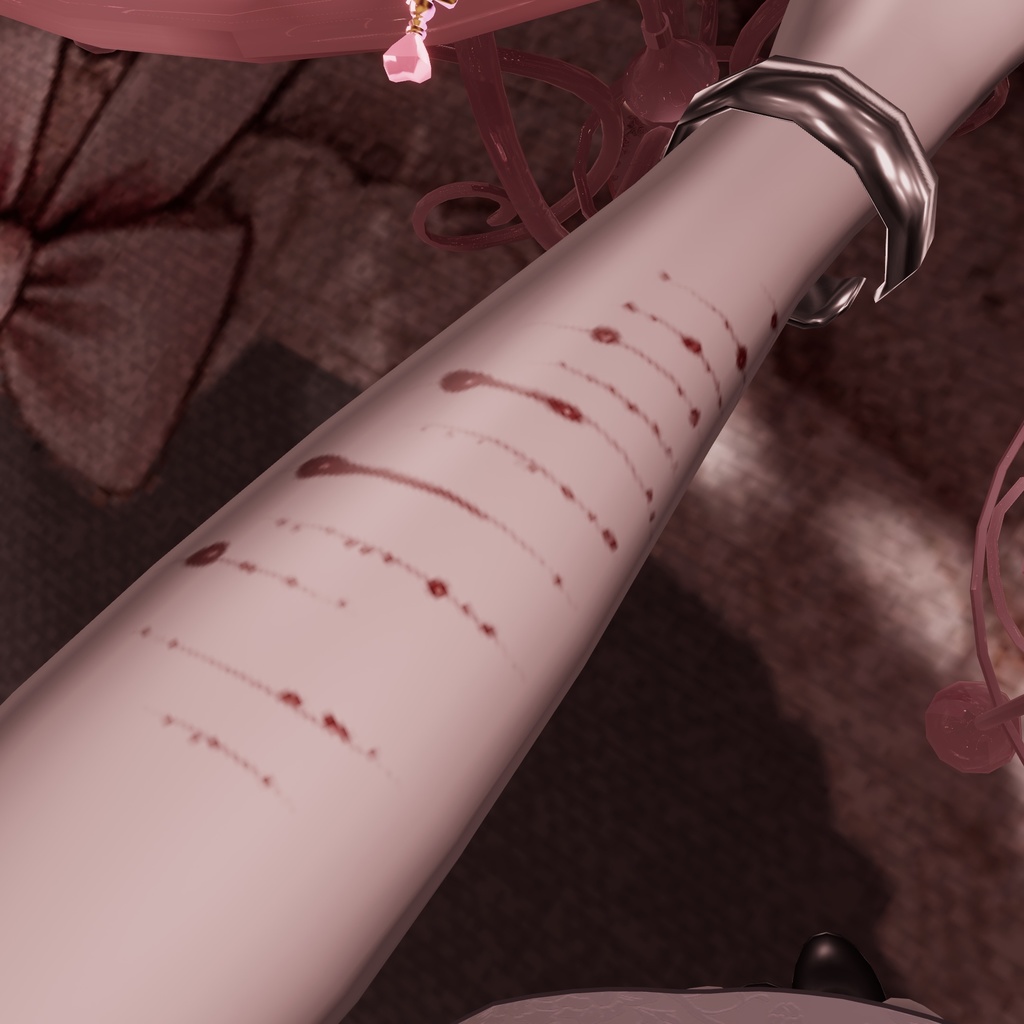 [Rurune] Wound Self-harm cut texture2 image