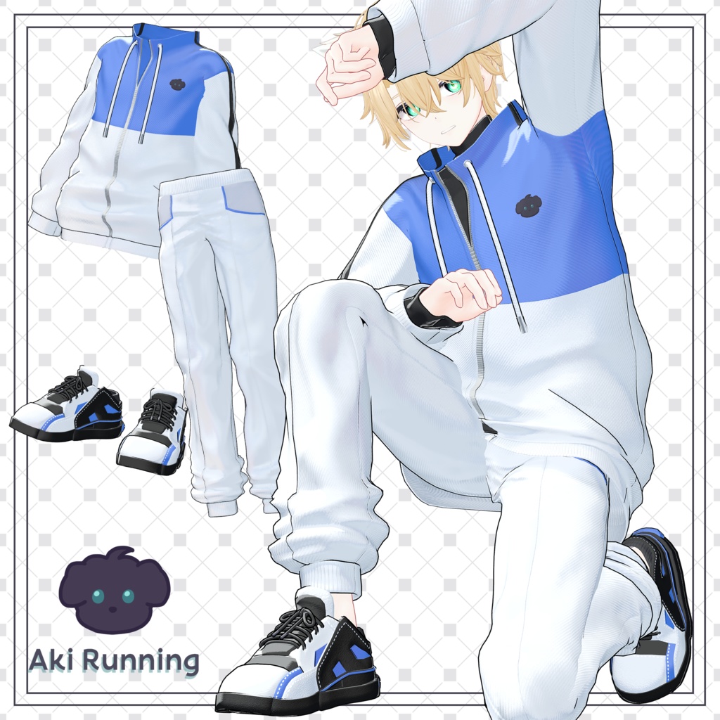 Aki Running "For Male Avatars Only" image