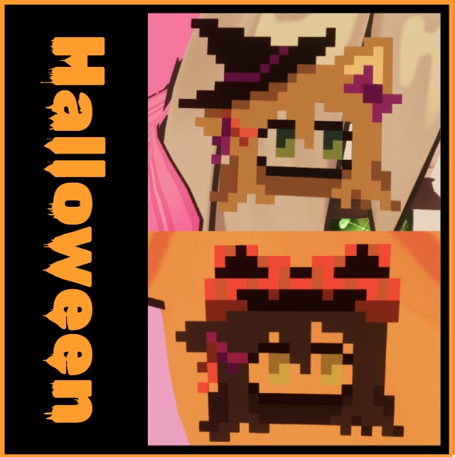 Halloween-style Kipferl portrait accessoryFree Size image