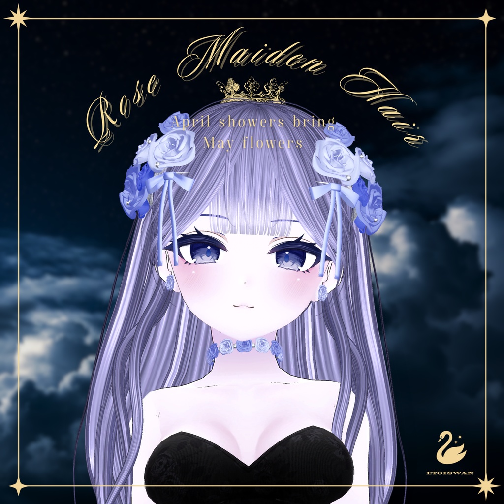 【MA対応】薔薇の乙女ヘア / Rose Maiden Hair image